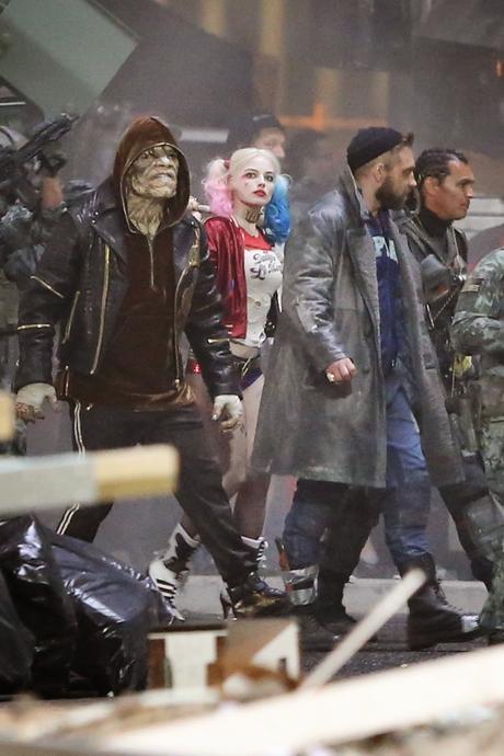 Primera Imagen Oficial E Imágenes Del Set De Suicide Squad