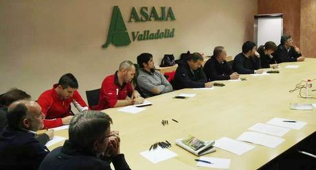 Público de la charla de Alternativas Agroforestales ESLA en la sede de ASAJA en Valladolid