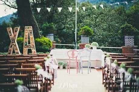 XAVI & ALBA: UNA PRECIOSA BODA EN SANT LLUIS DE RISTOL