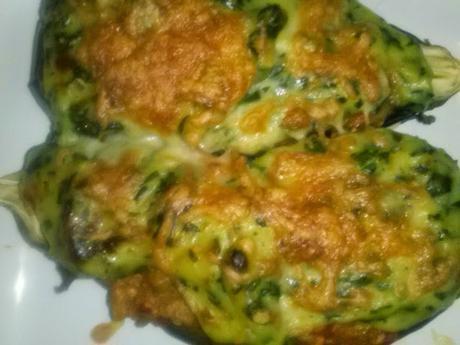 BERENJENAS RELLENAS Y GRATINADAS