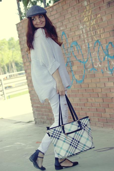 De blanco y a rayas!