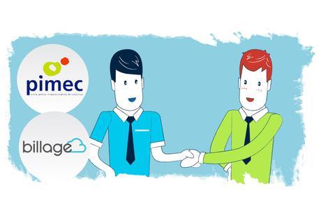 Pimec y Billage juntos apoyando a los autónomos y microempresas
