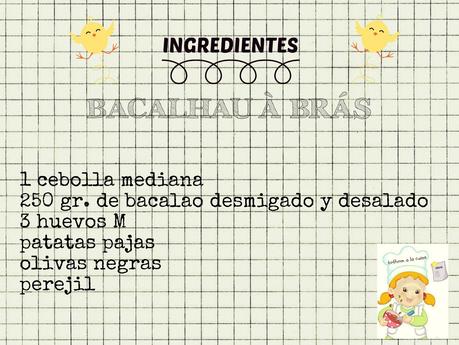 BACALAO DORADO O A LA PORTUGUESA