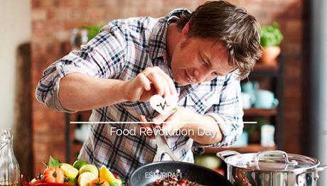 Jamie Oliver cocinando