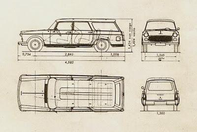 Peugeot 404 Rural 1963