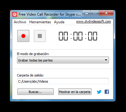 Graba tus videollamadas en forma gratuita con Free Skype Recorder