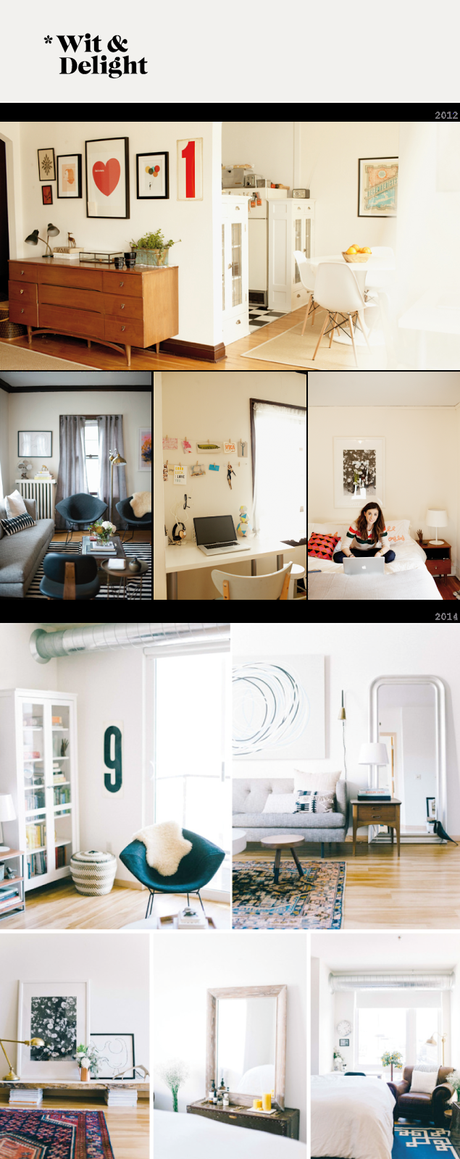 BLOGGERS ANTES Y AHORA  CASA - WIT & DELIGHT