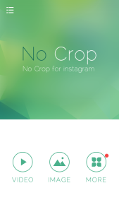 No Crop for Instagram