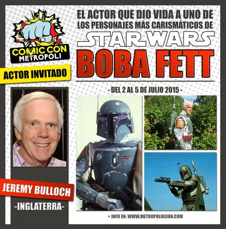 Bobba Fett estará en Metrópoli Gijón.