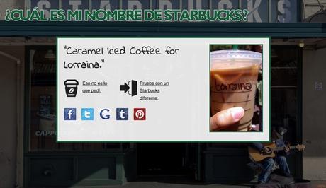 ¿Harto de que escriban tu nombre mal en Starbucks? Llega la web definitiva