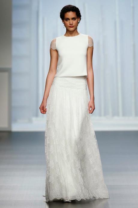 Vestido de novia de la nueva colección Rosa Clará para 2016 - Foto: Fira de Barcelona