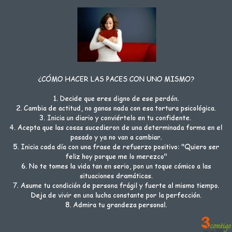 cómo hacer las paces con uno mismo