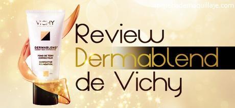 Review del fondo de maquillaje fluido corrector 16h Dermablend de Vichy en tono 25 nude