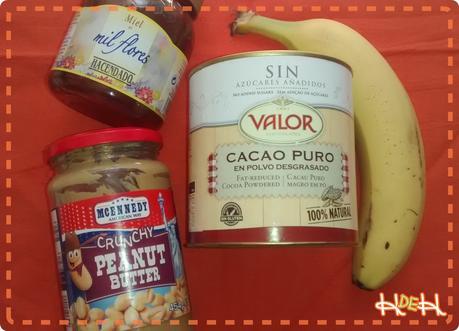 RECETA: crunchy de choco-banana fit healthy