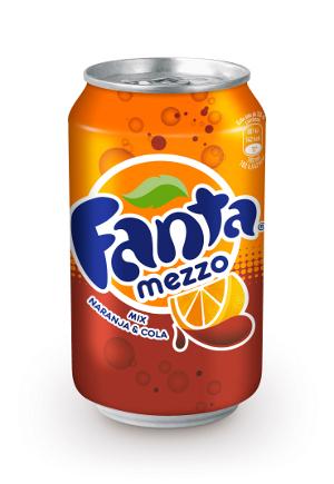 Las bebidas Coca-Cola y Fanta se juntan para dar lugar a la bebida del verano: la Fanta Mezzo.