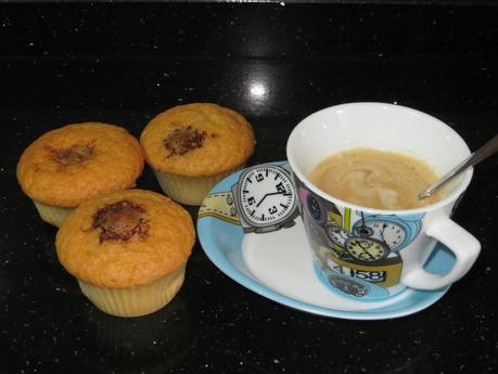 MAGDALENAS RELLENAS DE FERRERO ROCHE