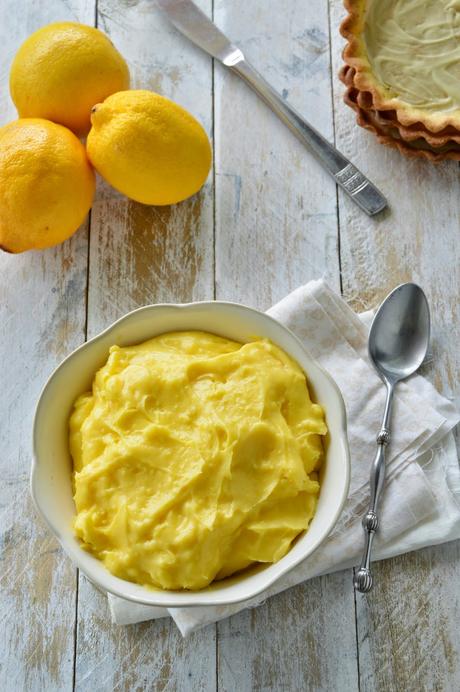 Crema pastelera (de limón)