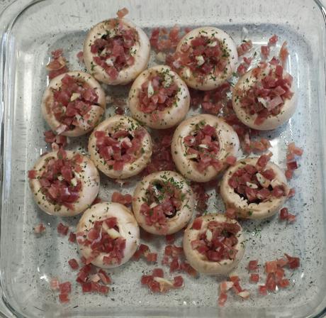 Receta de champiñón al horno