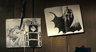 Batman se estampa en una Moleskine