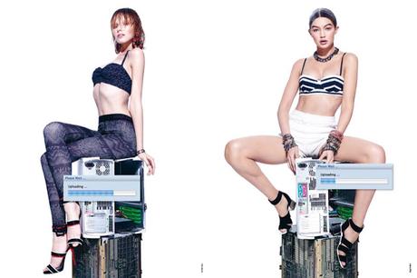 Gigi Hadid, Emily DiDonato para Antidote Magazine