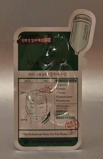 La mascarilla “Aloe Soothing” de LEADERS en MiiN Cosmetics (From Asia With Love)