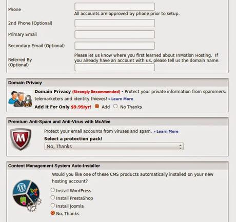 Como contratar Hosting en Inmotion