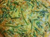 Tortilla espárragos trigueros silvestres