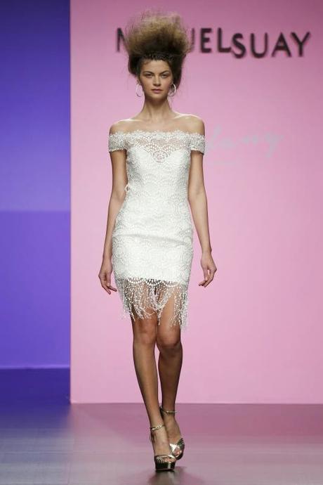 Vestido de novia de Miguel Suay 2016 - Foto: Fira de Barcelona
