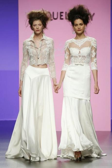 Vestidos de novia de Miguel Suay para 2016 - Foto: Fira de Barcelona