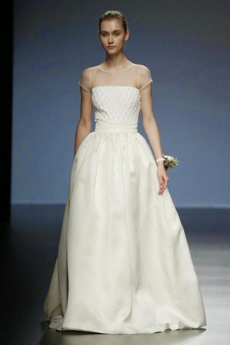 Vestido de novia Cristina Tamborero 2016 - Foto: Fira de Barcelona