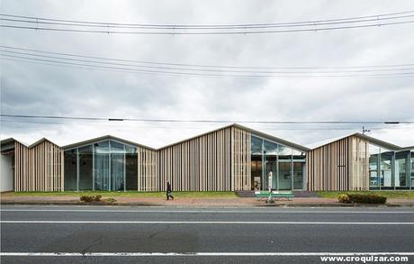 NOT-047-Kengo Kuma, centro comunitario en Towada (Japón)-1