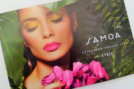Colección SS15 Samoa by Etnia Cosmetics