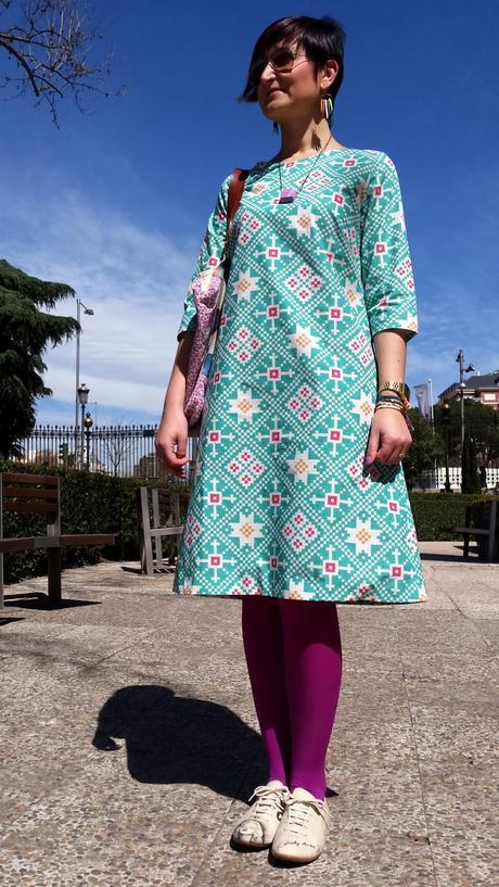 Vestido Jacquard de Esto no es Ascot