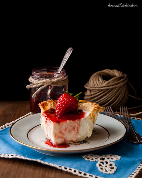 TARTA DE PETIT SUISSE {Casero}