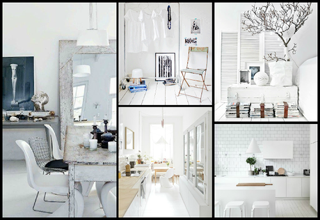 Moodboards Mayo...White Interiors