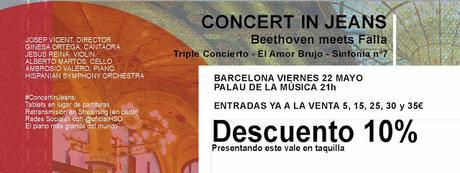 EL HASHTAG ES #CONCERTINJEANS