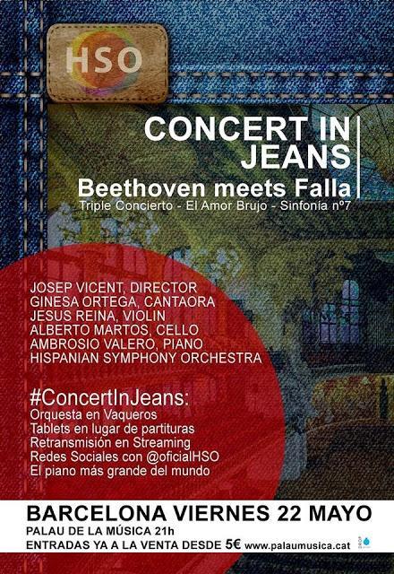EL HASHTAG ES #CONCERTINJEANS