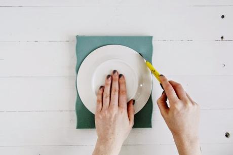 DIY Reloj Polka Dots