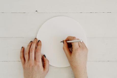 DIY Reloj Polka Dots