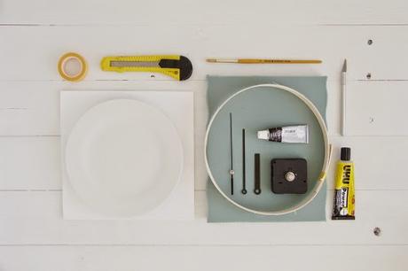 DIY Reloj Polka Dots