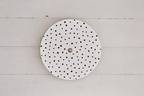 DIY Reloj Polka Dots