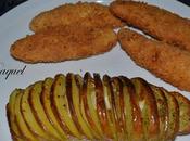 Patatas Hasselback Nuggets Pollo