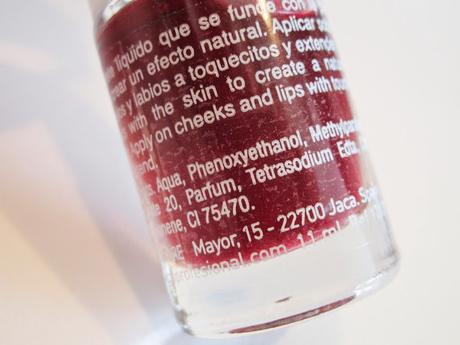 Liquid Blush HD de EGO PROFESIONAL VS Benetint de Benefit