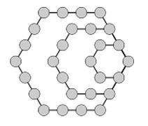 Ejemplo de números hexagonales