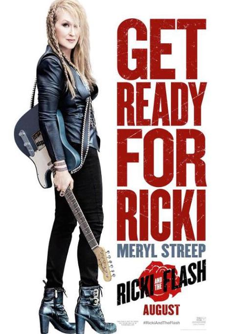 Tráiler oficial y afiche de #RickiAndTheFlash. Estreno en cines, 7 de Agosto de 2015