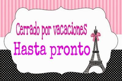 Cerrado por vacaciones