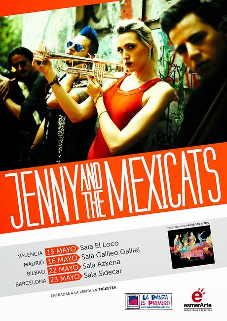 Jenny & The Mexicats comienzan su gira por España‏