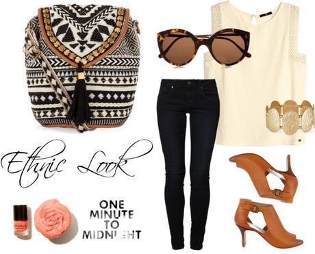 LOOK ETNICO BOLSO ESTAMPADO