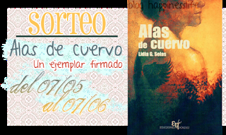 ~♥ Sorteo ~ Un ejemplar firmado de Alas de cuervo