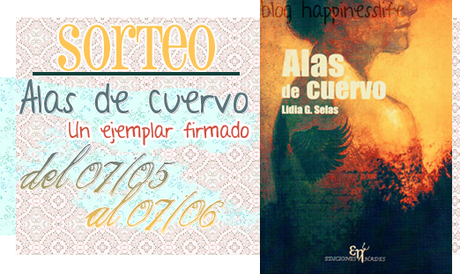 ~♥ Sorteo ~ Un ejemplar firmado de Alas de cuervo